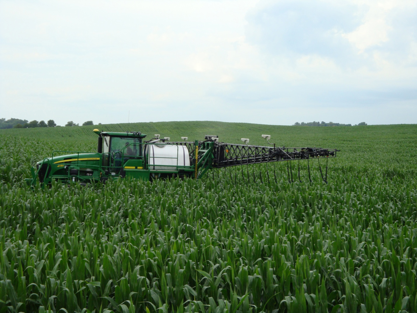 sensor based nitrogen application to corn maize in the midwest photo raun - The Uses of Fertiliser
